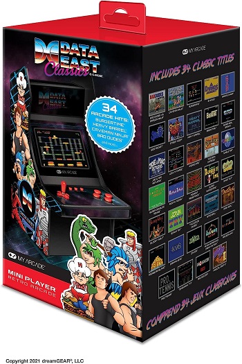 Amazon.com: MY ARCADE Data East Hits Nano Player - 4.5